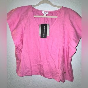 Marc New York Women's Vibrant Pink Blouse